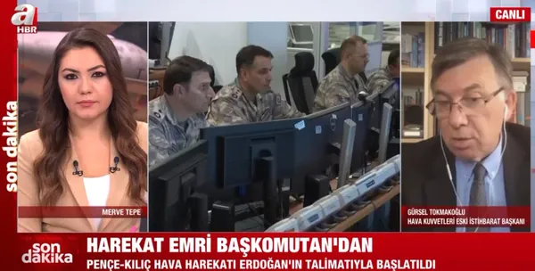 Gürsel Tokmakoğlu A Haber’de Pençe Kılıç Hava Harekatı’nın asıl amacına değindi! Ana hedef ABD’yi buradan çıkartmak