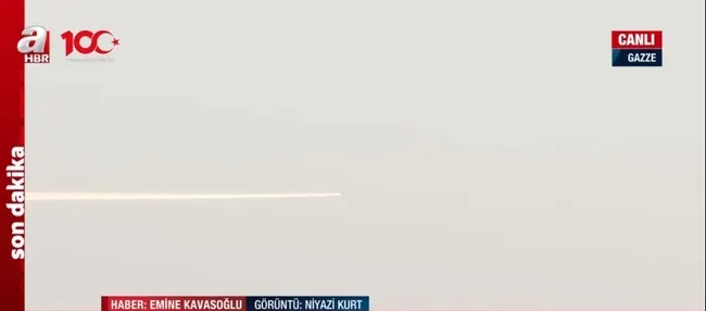 Katil İsrail yine sivil hedefleri vurdu! A Haber savaş hattında