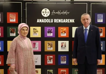 Başkan Erdoğan Anadoludakiler Projesi'nin sergisini gezdi