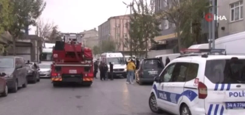 İstanbul Küçükçekmece’de tekstil atölyesinde yangın