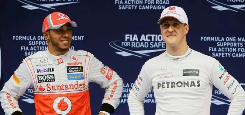 Lewis Hamilton Michael Schumacher’i geride bıraktı