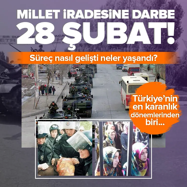 Demokrasiye vurulan darbe: 28 Şubat!
