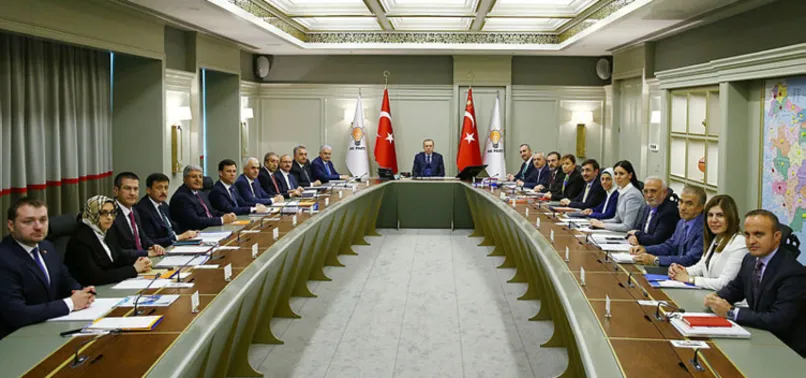 AK Parti MYK toplantısı sona erdi