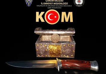 Çorum'da ele geçirildi! Altın sandığın sırrı çözülemiyor