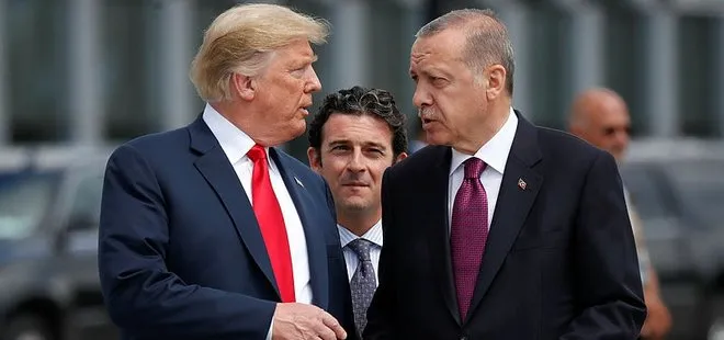 Başkan Erdoğan, ABD Başkanı Trump ile görüştü