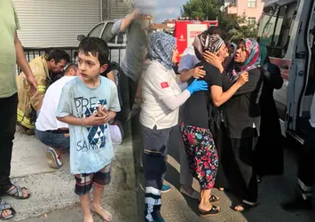 Baba camdan attı! Anne sinir krizi geçirdi