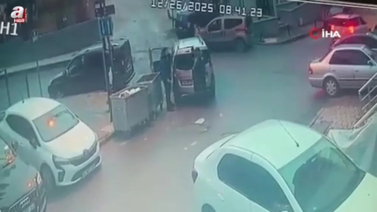 Çekmeköy'de kapı önü motor parkı kavgası