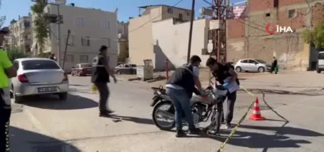 Kilis'te motosiklet ile otomobil çarpıştı