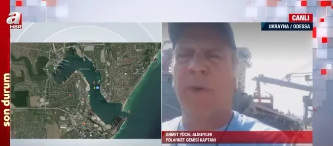 Tahıl yüklenen ilk geminin kaptanı A Haber’de! Tahıl sevkiyatı ne zaman başlıyor?