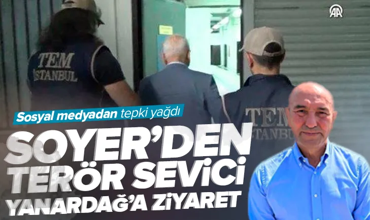 Soyerden terör sevici Merdan Yanardağa ziyaret!