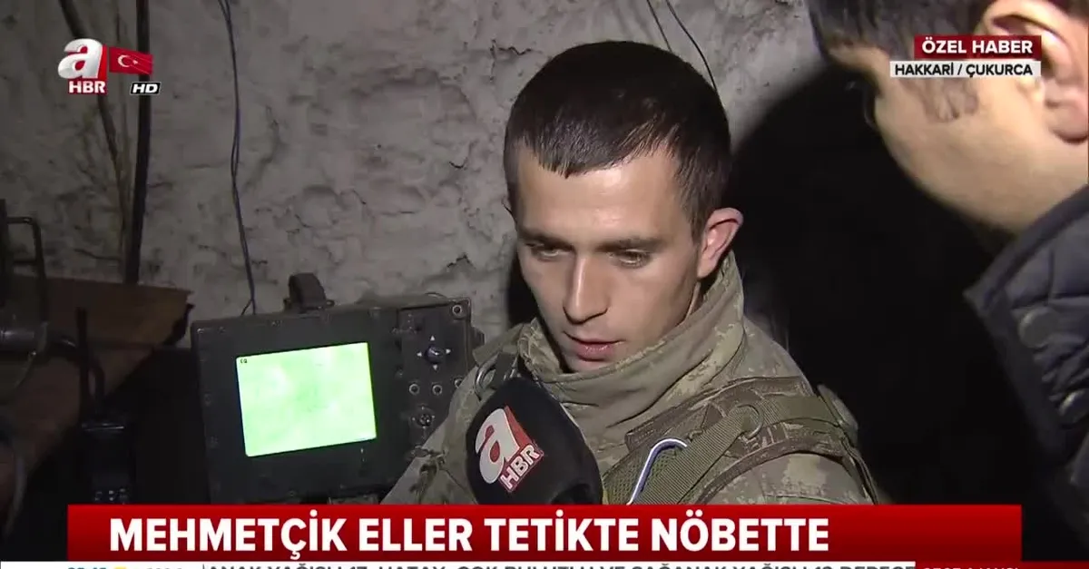 Yeni yıla vatan nöbetinde giren Mehmetçik