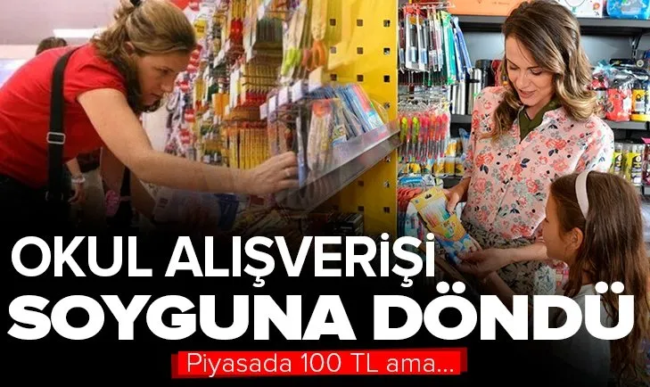 Kırtasiye alışverişinde özel okul şoku! Piyasada 100 özel okulda 1200 TL