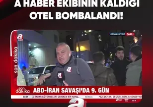 A HABER EKİBİNİN KALDIĞI OTEL BOMBALANDI!