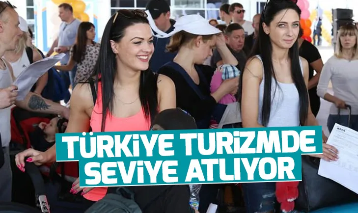 Türkiyeye gelen turist sayısı artmaya devam edecek