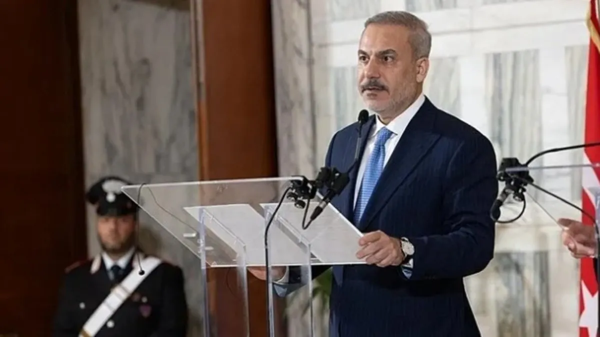 Hakan Fidan'dan İtalya'da Gazze çağrısı: İsrail'in suçlarını ifşa etmek adil bir dünya için atılacak ilk adımdır