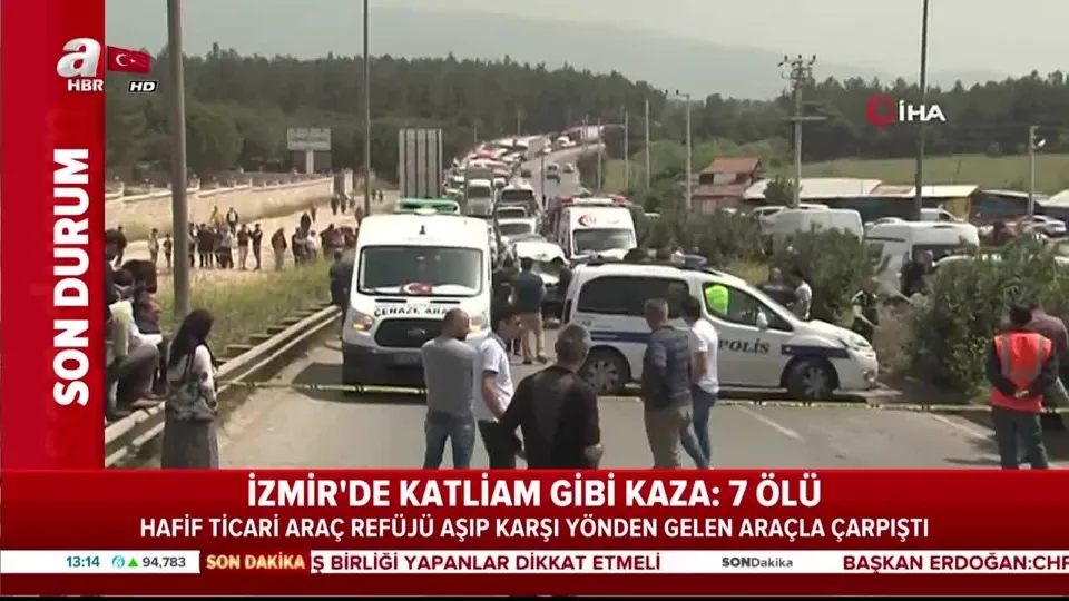 İzmir’de korkunç kaza! Ölü ve yaralılar var