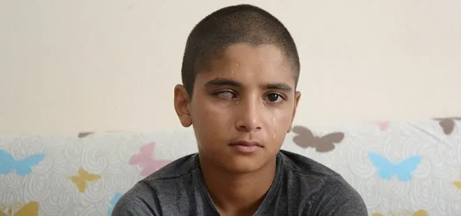 12 yaşındaki Kerem’in yeniden görmesi için 45 bin liraya ihtiyaç var