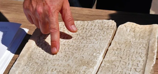 Manisa’daki Aigai Antik Kenti'nde keşfedilmişti! 1800 senelik yazıtın gizemi çözüldü