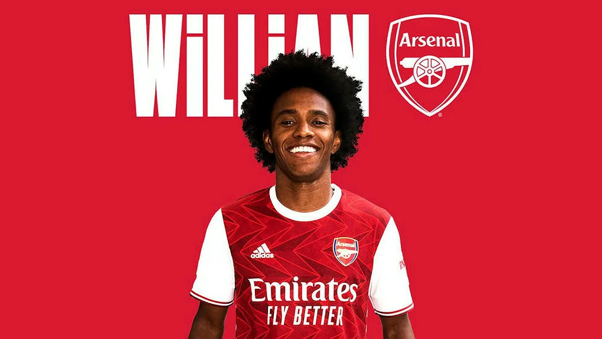 Arsenal, Willian'ı renklerine kattı