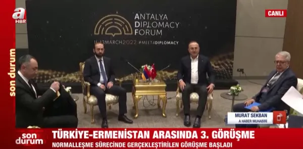 Son dakika: Türkiye-Ermenistan arasında kritik görüşme! Normalleşme adımları devam ediyor