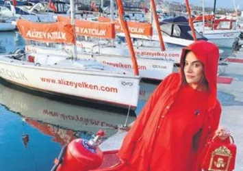 Seda Güven kırmızılara büründü