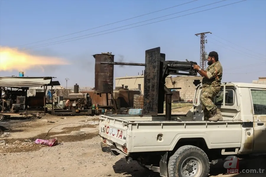 Terör örgütü PYD, Tel Abyad'ı silah deposuna çevirmiş! İşte Barış Pınarı Harekatı'ndan kritik fotoğraflar... 16