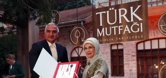 Emine Erdoğan: Gastrodiplomasi alanında yeni rekorlar kırabiliriz | Asırlık Tariflerle Türk Mutfağı kitabı tanıtıldı