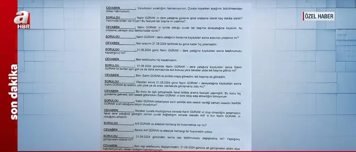 Narin Güran cinayetinde gizli tanığın ifadesine A Haber ulaştı: Amca bana 200 bin TL teklif etti | Narin'in babası serbest... - 1
