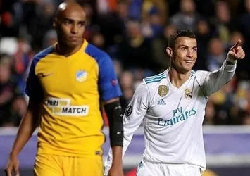 Cristiano Ronaldo rekor kırdı