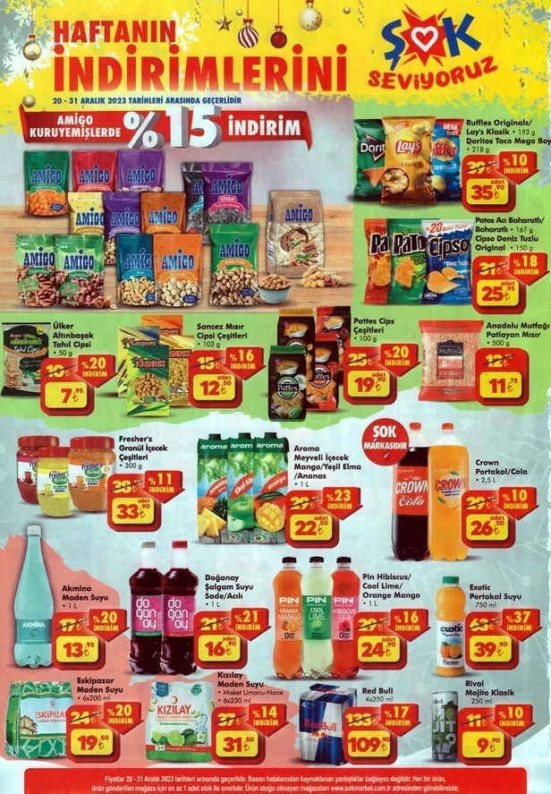 ŞOK 28 Aralık aktüel ürünler kataloğunda ne var? Mutfak gereçleri, tekstil ürünleri, bilgisayar, gıda ve bebek ürünleri uygun fiyata satılacak