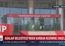 Kurban kesimine engel