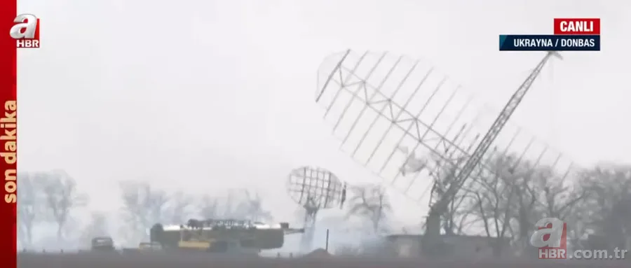 A Haber Ukrayna'da! İşte vurulan radar üssü 7