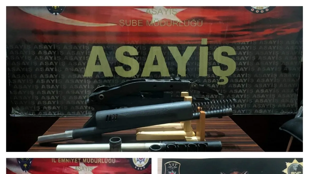 Batman’da silah operasyonu: 11 gözaltı