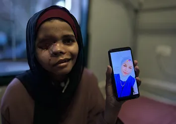 İsrail'in hayatını kararttığı Gazzeli Neda'dan takdire yaşan mücadele!