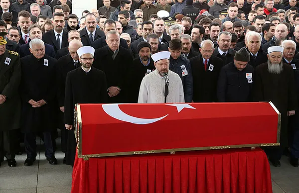 Zeytin Dalı Harekatı şehidi Musa Özalkan son yolculuğuna uğurlandı