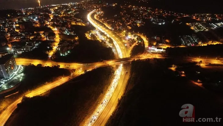 TEM Otoyolu’nda bayram trafiği! 30 kilometre boyunca...