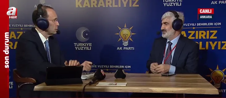 Ankara, İstanbul ve İzmir'de anketler ne diyor? Cumhur İttifakı'nın oy oranı ne? İhsan Aktaş A Haber'de oran verdi