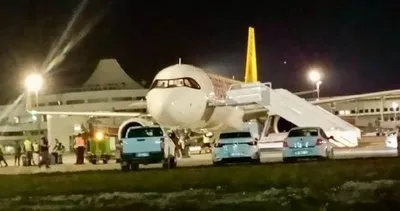 Sabiha Gökçen-Riyad seferini yapan uçak  Antalya Havalimanı'na acil iniş yaptı