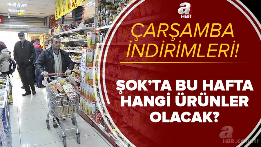 ŞOK çarşamba indirimleri dikkat çekiyor! 19 Mayıs 2021 ŞOK aktüel ürünler kataloğunda neler var? İşte güncel liste 1
