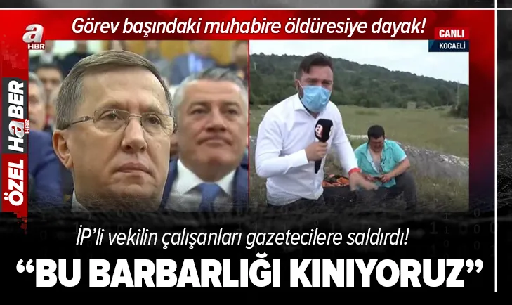 Türkkanın korumalarından gazetecilere saldırı!