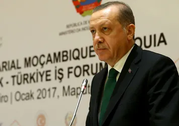 Cumhurbaşkanı Erdoğan Mozambik'te konuştu