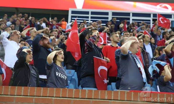 Trabzonspor - Gazişehir maçından ekrana yansımayanlar