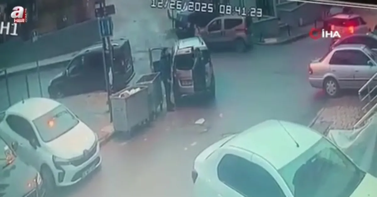 Çekmeköy'de kapı önü motor parkı kavgası