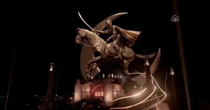 Son dakika: İstanbul’un Fethi’nin 569. Yılı: Ayasofya'da görsel şölen - 4