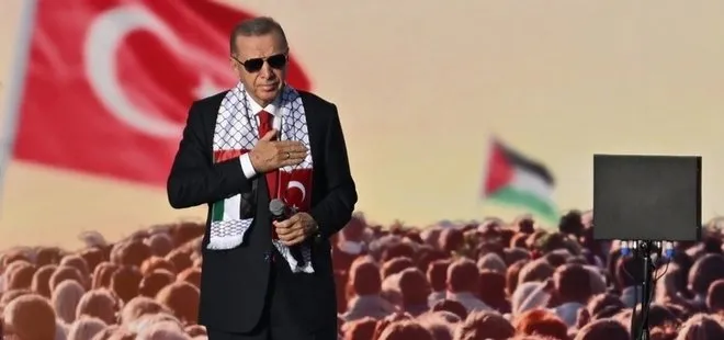 Son dakika | Başkan Erdoğan’dan tarihe geçen Filistin konuşması: Tek başıma kalsam da Filistin mücadelesini savunacağım