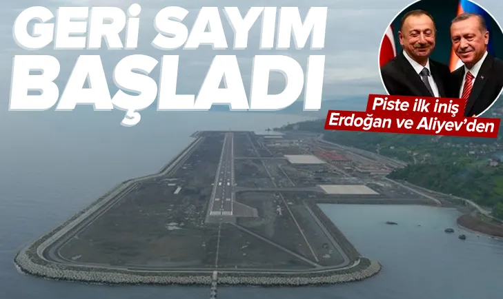 Rize-Artvin Havalimanı için geri sayım!