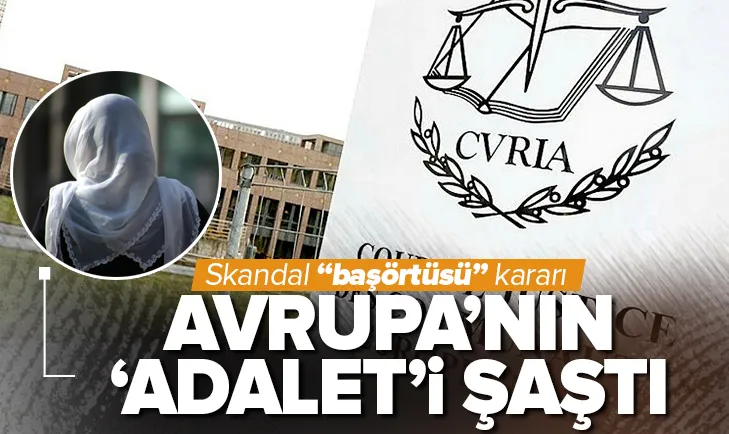 Avrupada skandal başörtüsü kararı