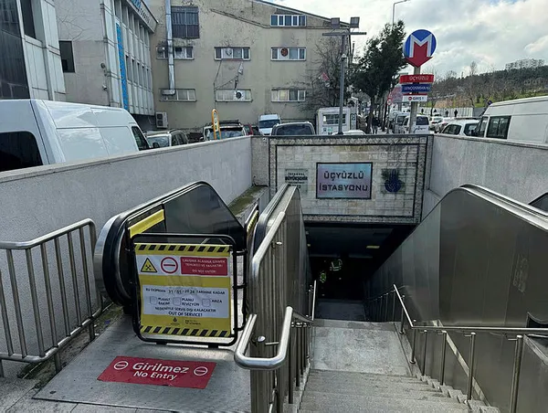 İBB'ye bağlı Esenler metrosunda facianın eşiğinden dönüldü! - 1