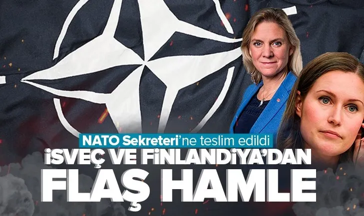 Son dakika: İsveç ve Finlandiya üyelik için NATO’ya başvurdu
