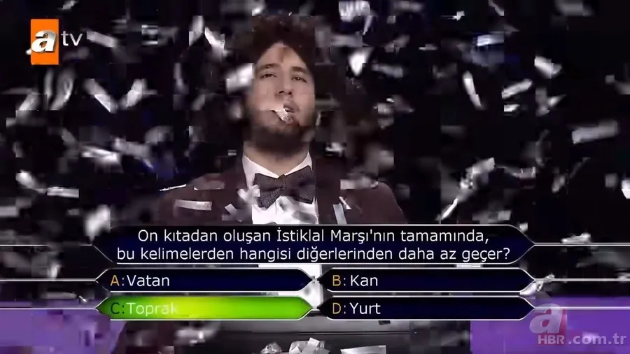 1 milyonluk sorunun cevabı ne? Kim Milyoner Olmak İster geçmişten günümüze tüm milyonluk sorular ve cevapları... 14